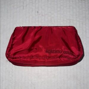Roberto Coin Vibrant Red Coin/Cosmetic Pouch